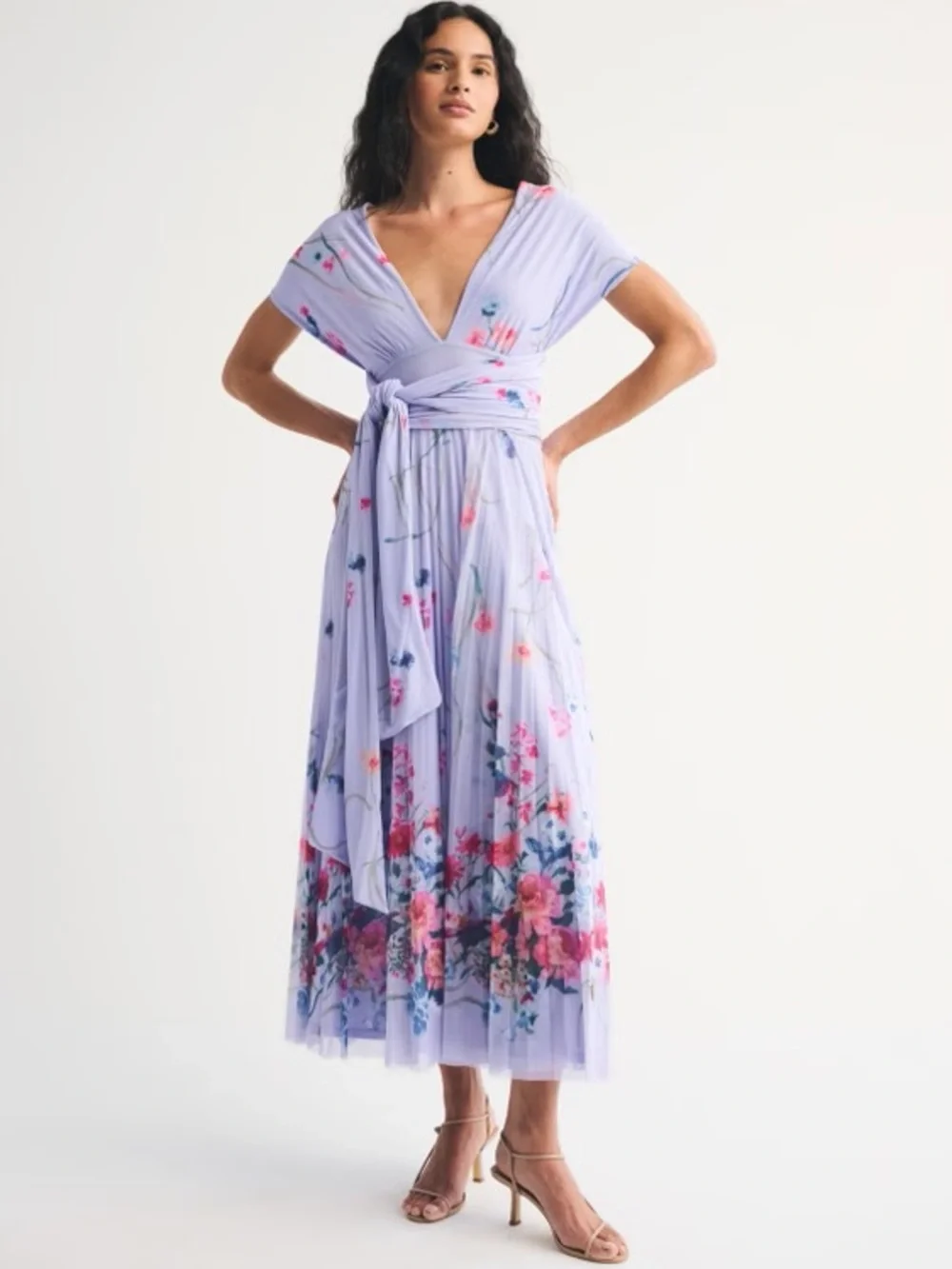 Abercrombie & Fitch flowing lavender